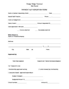 Patrol Reimbursment Form